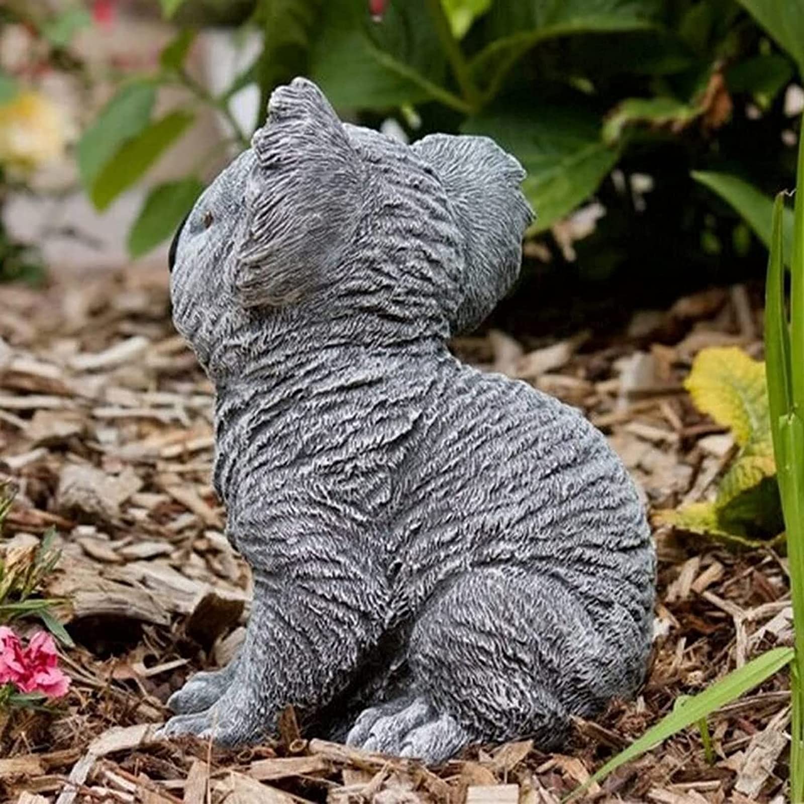 Koala Garden Statue - Cute Outdoor Animal Sculpture for Lawn, Patio & Yard Decor - Unique Handcrafted Garden Ornaments & Gift Ideas for Nature Lovers