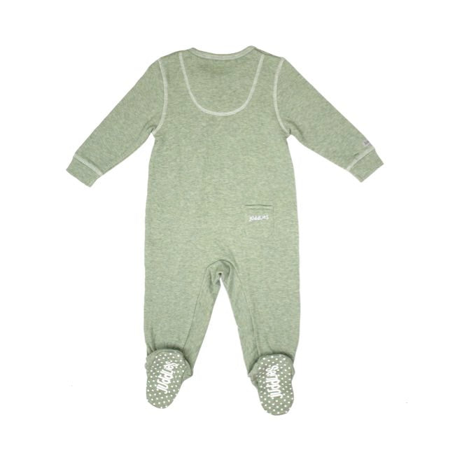 Juddlies Breathe Eze Sleeper - Olive Fleck Baby Swaddle Blanket for Newborns | Soft & Breathable Sleep Wrap for Safe & Comfortable Nights | Perfect for Nursery, Travel & Gift Giving