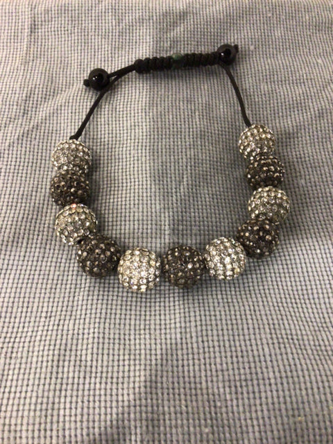 Sparkling Rhinestone Beaded Ball Bracelet for Women - Elegant Party Jewelry & Wedding Accessories - Perfect for Evening Events, Prom, and Special Occasions