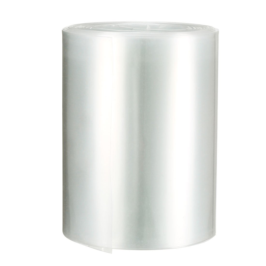 Premium PVC Heat Shrink Battery Wrap Tubing - 105mm Flat Width for 18650 Batteries (5 Meter Length, Clear) | DIY Battery Repair & Protection for Vape Mods, Flashlights, and Electronic Devices