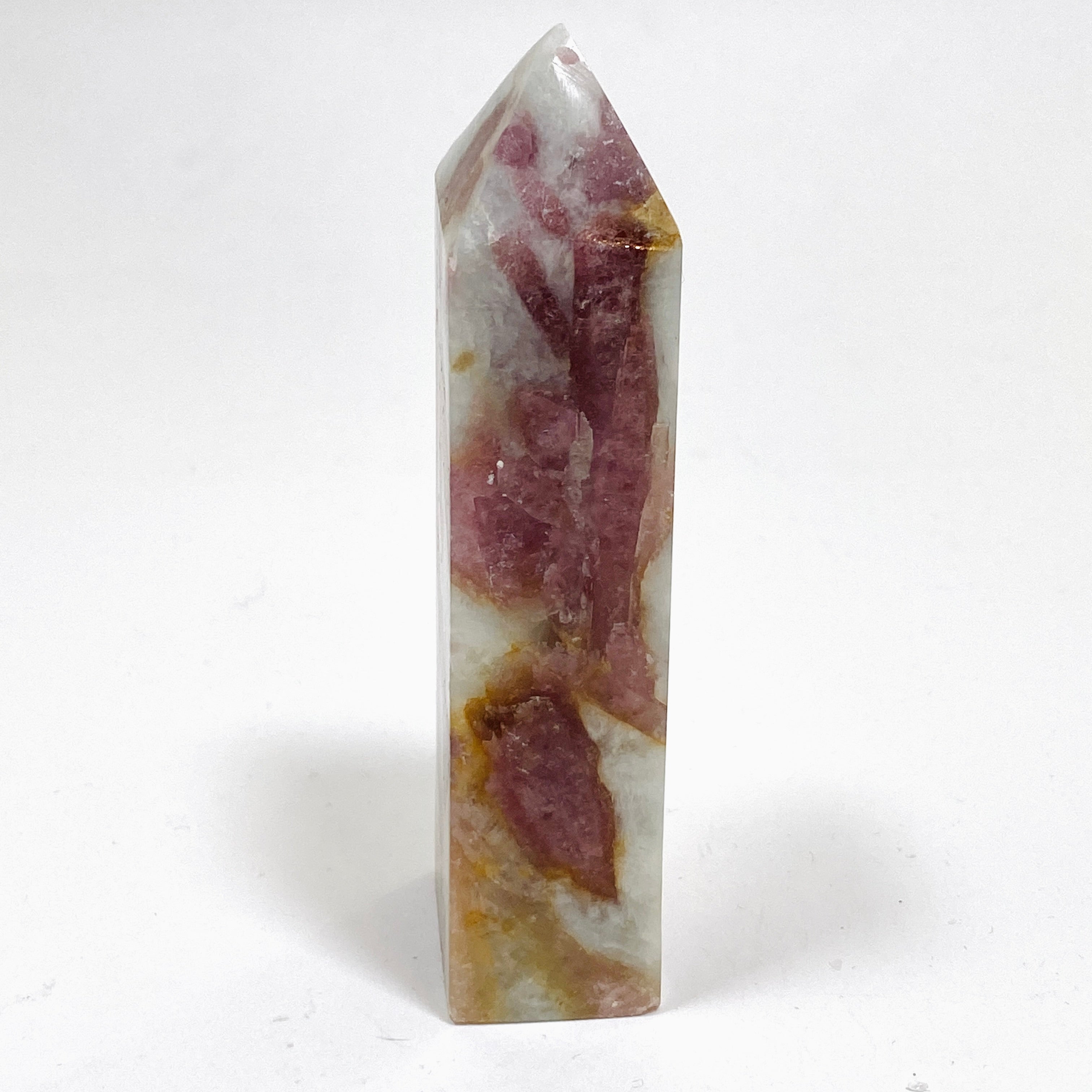 Natural Pink Tourmaline Quartz Point Crystal - PTT 02 for Healing, Meditation & Energy Work - Perfect for Home Decor, Reiki Practice & Spiritual Gifts