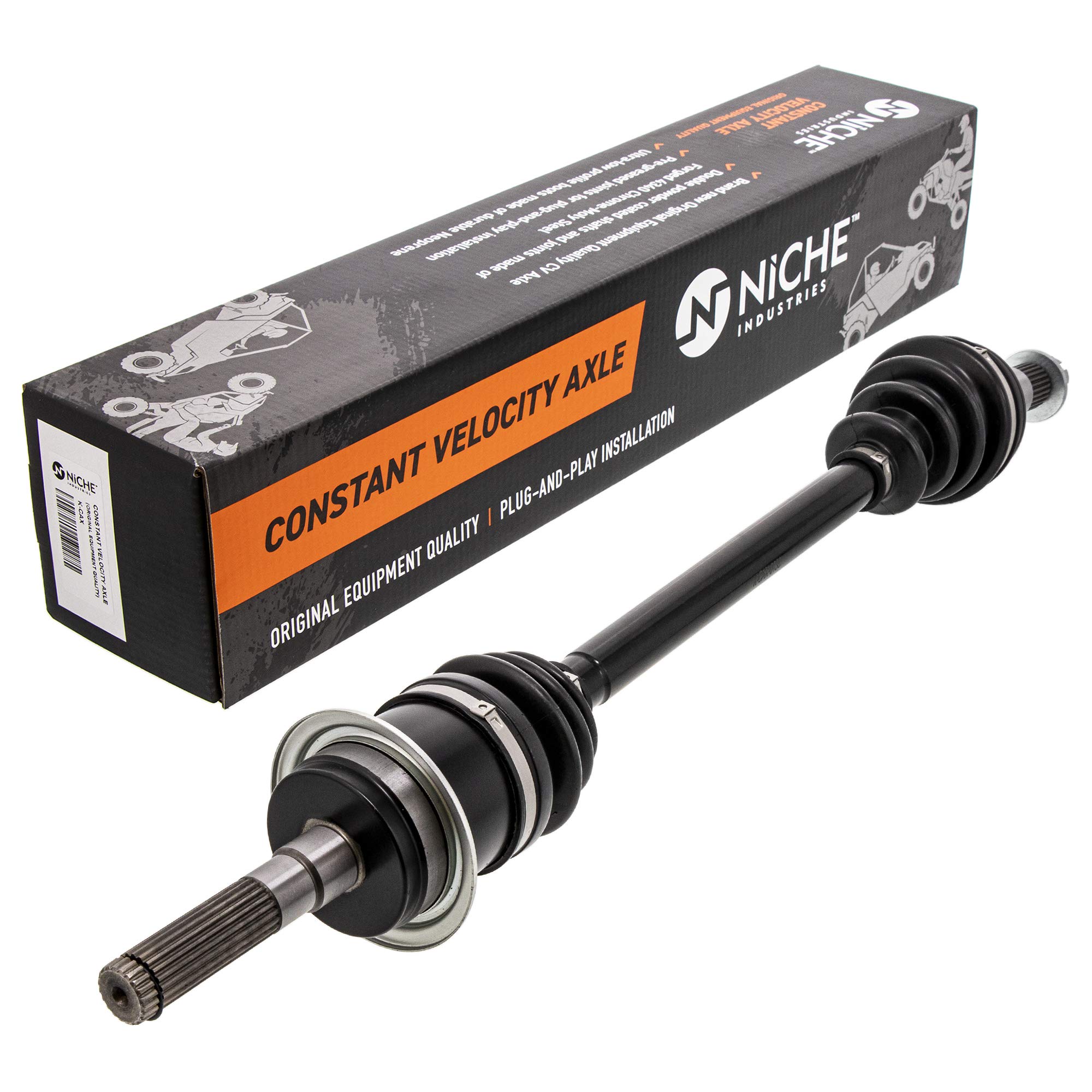Can-Am Commander Max 800 1000 800R 1000R Electric 9Kw Front Right CV Axle Half Drive Shaft - OEM 705400952 705401106 705401654 705401872 Replacement - Perfect for Off-Roading, Trail Riding & Heavy-Duty Use