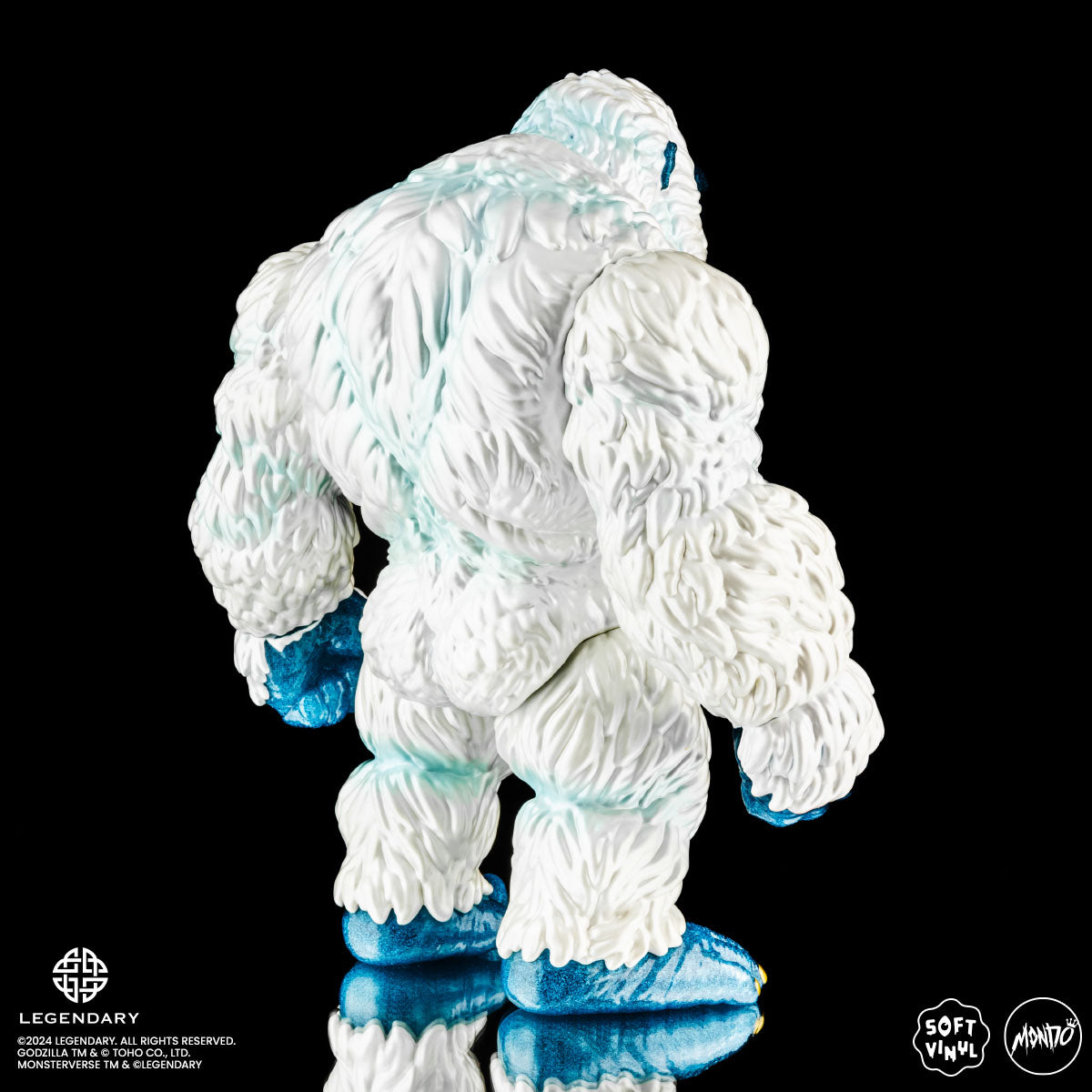 Godzilla x Kong: The New Empire Kong Soft Vinyl Figure - Primal Frost Variant Collectible Toy for Movie Fans & Pop Culture Enthusiasts | Perfect for Display, Gifts, and Anime Collections