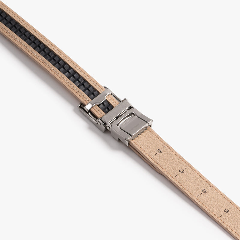 Slim Beige Belt for Women - Adjustable Waist Strap for Jeans, Dresses & Office Wear | Fashion Accessory for Everyday Outfits