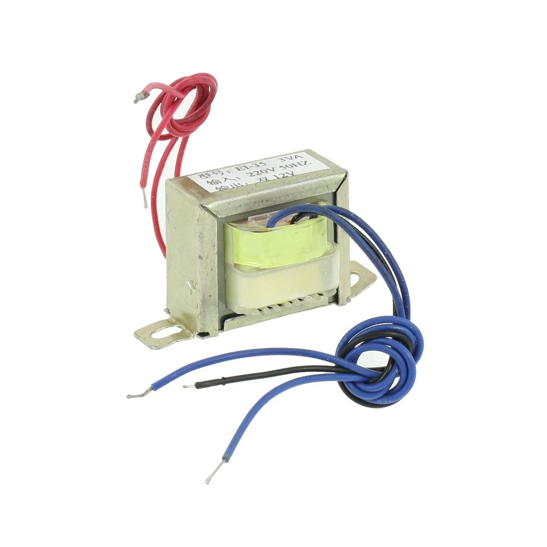 Dual AC 12V 3VA Power Converter Transformer with Chargers & Accessories - EI-35 Open Frame Design for Home Electronics & DIY Projects