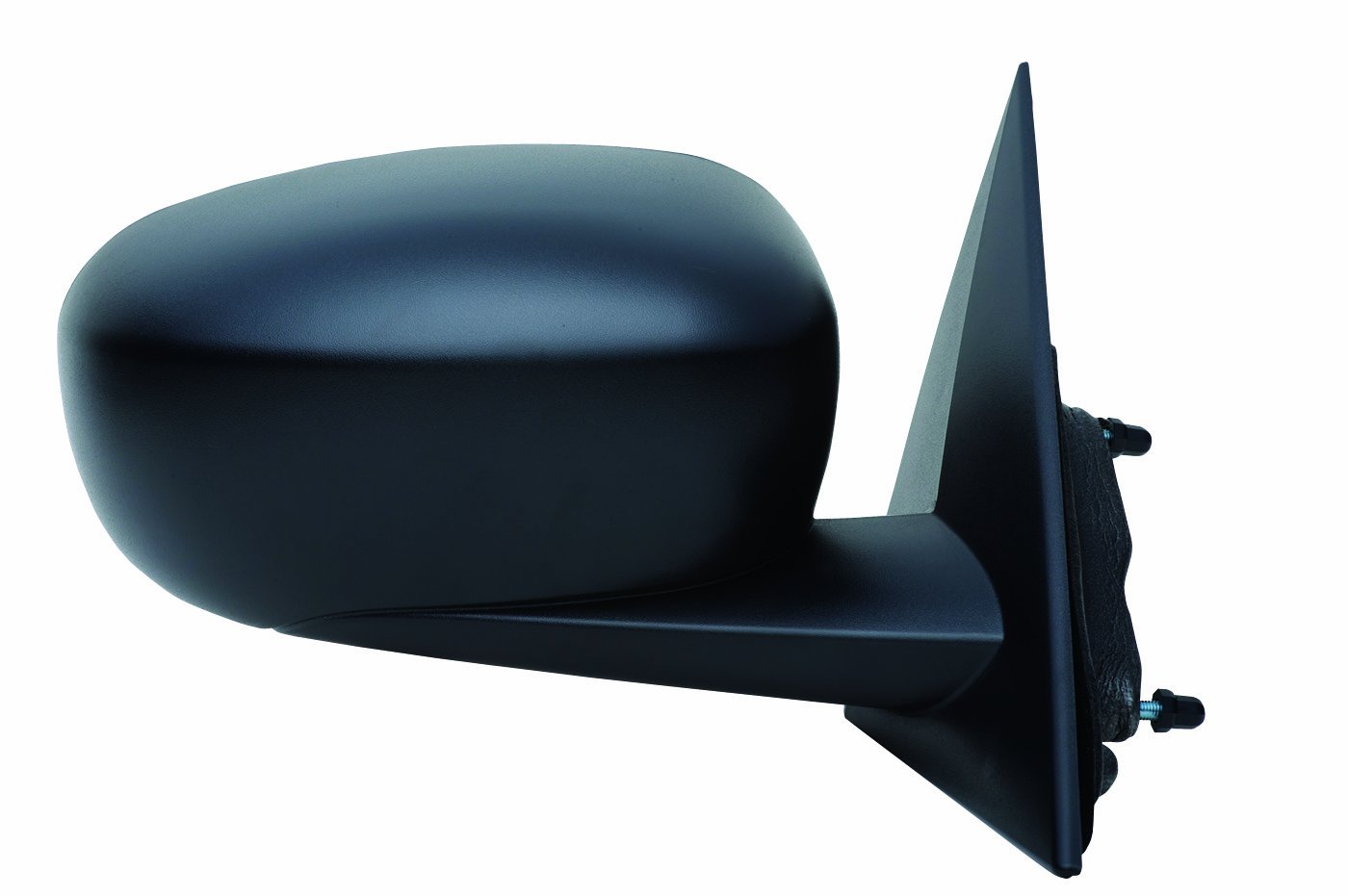Fit System Passenger Side Mirror for Dodge Charger - Textured Black Non-Foldaway Heated Power Replacement Part | Perfect for Road Safety & Winter Driving