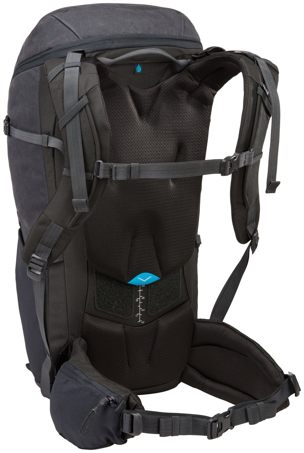 Thule AllTrail X 35L Hiking Backpack - Lightweight & Water-Resistant Daypack for Outdoor Adventures (Obsidian Gray) | Perfect for Hiking, Camping & Travel