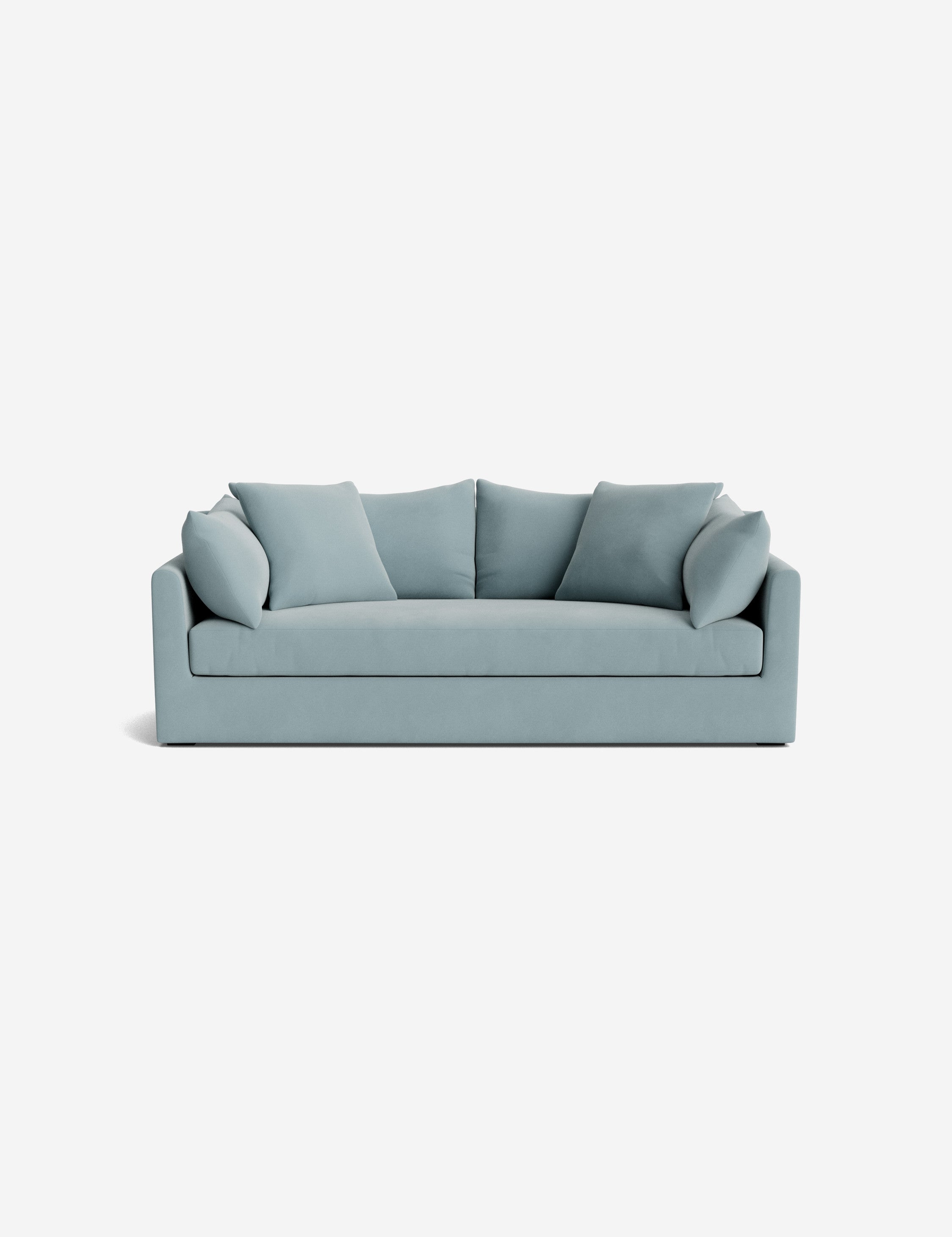Sky Blue Classic Velvet