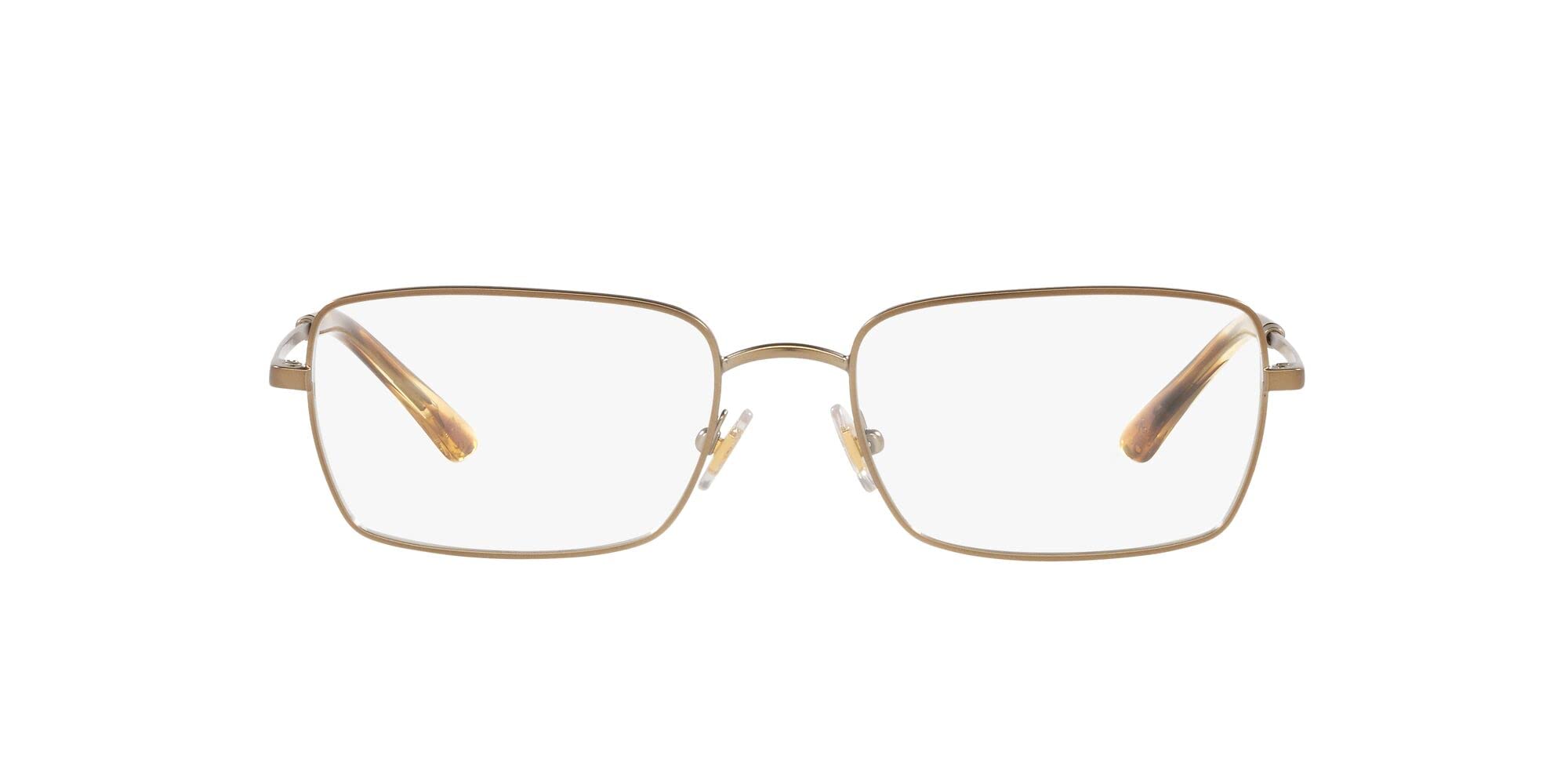 Brooks Brothers Men's BB1092 Rectangular Prescription Glasses Frames - Classic Style for Work & Everyday Wear