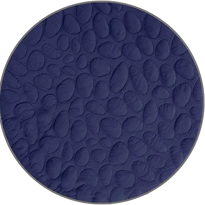 Sleep Lily Pad Playmat - Soft & Safe Baby Play Mat for Floor Time, Tummy Time & Crawling - Pacific Blue - Perfect for Nursery, Daycare & Home Play Areas