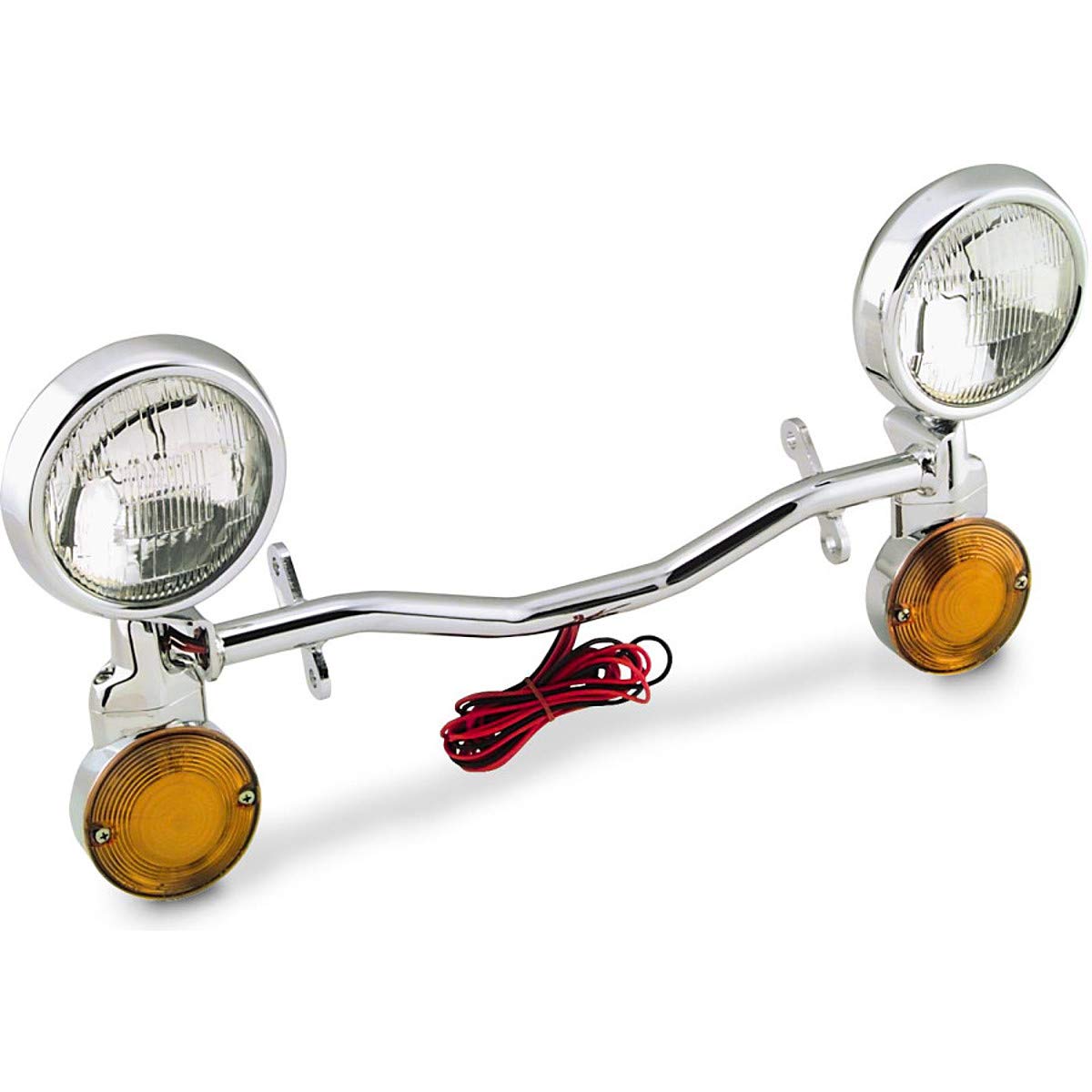 93-05 Harley Davidson FXDL Dyna National Cycle Light Bar - Motorcycle Accessory for Improved Night Riding Safety & Visibility