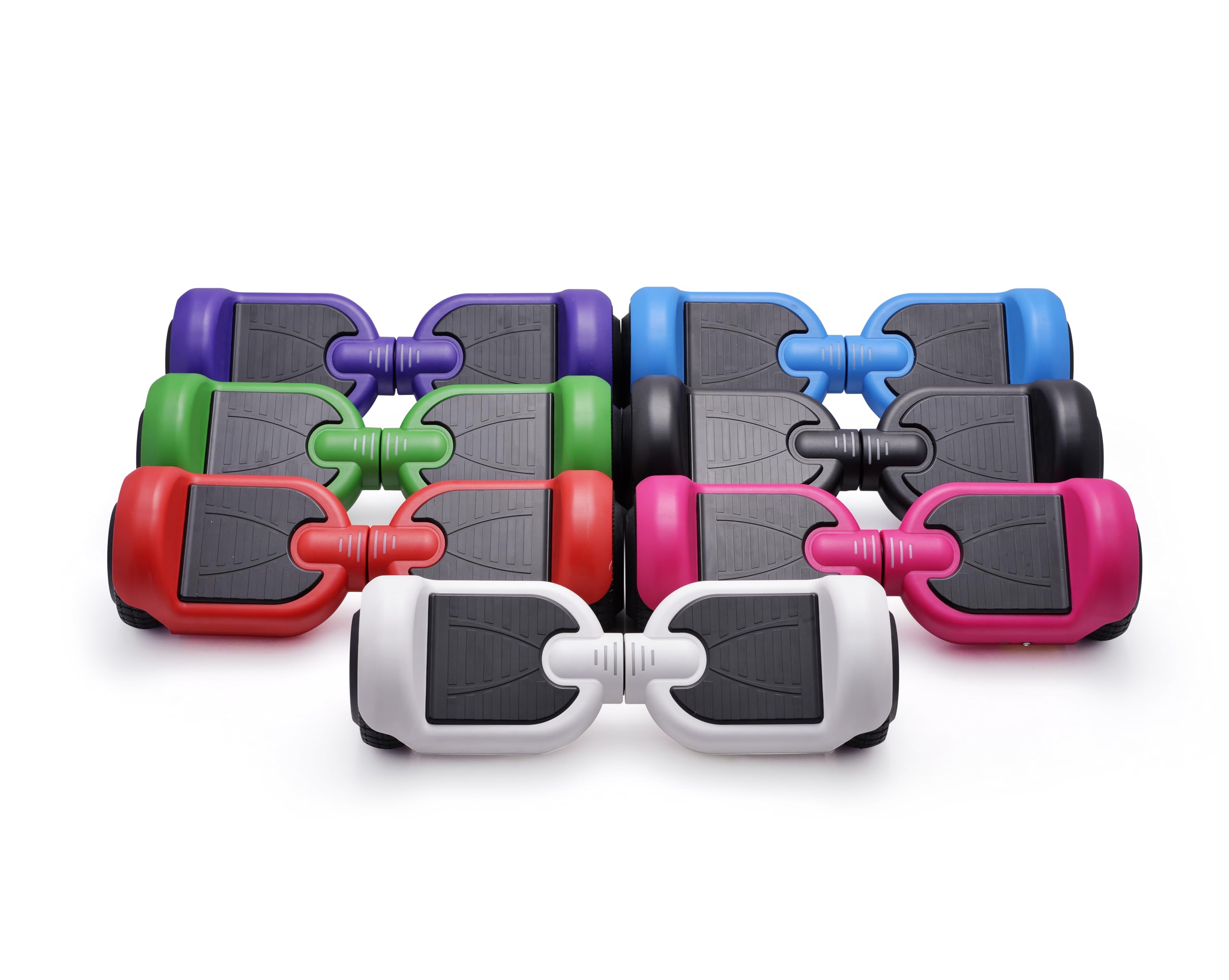 HOVERSTAR Bluetooth Hoverboard with LED Lights - Self Balancing Electric Scooter for Kids, Teens & Adults - Indoor & Outdoor Use - Perfect for Commuting, Fun Rides & Gifts (Matt White)
