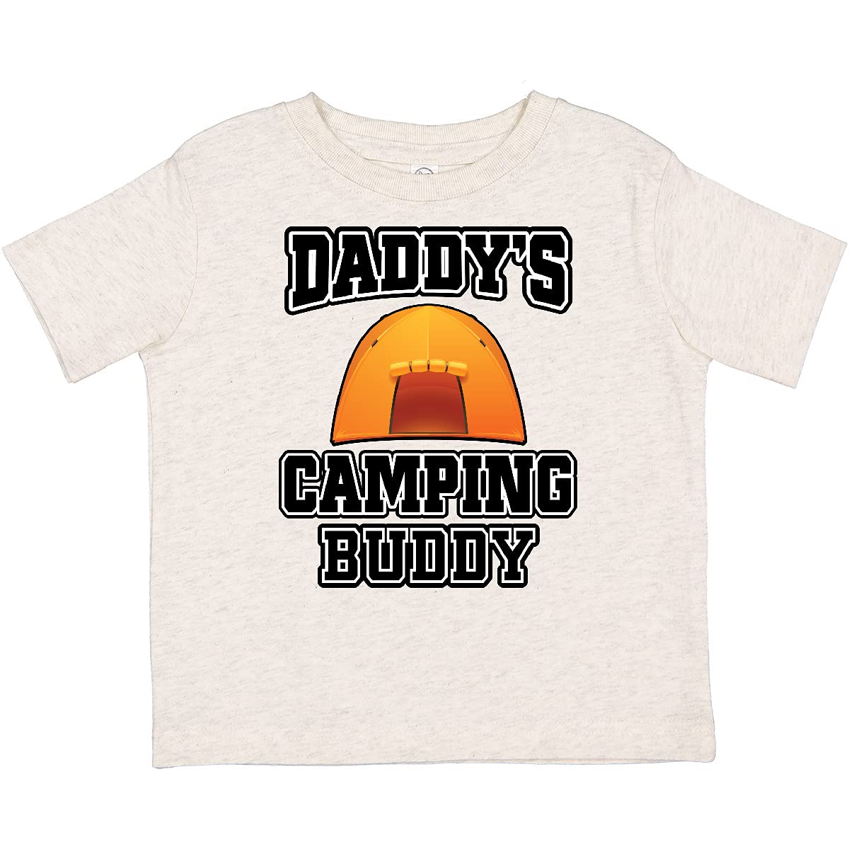 Daddy's Camping Buddy Toddler T-Shirt - Cute Father & Child Matching Outfit for Outdoor Adventures, Hiking & Family Camping Trips