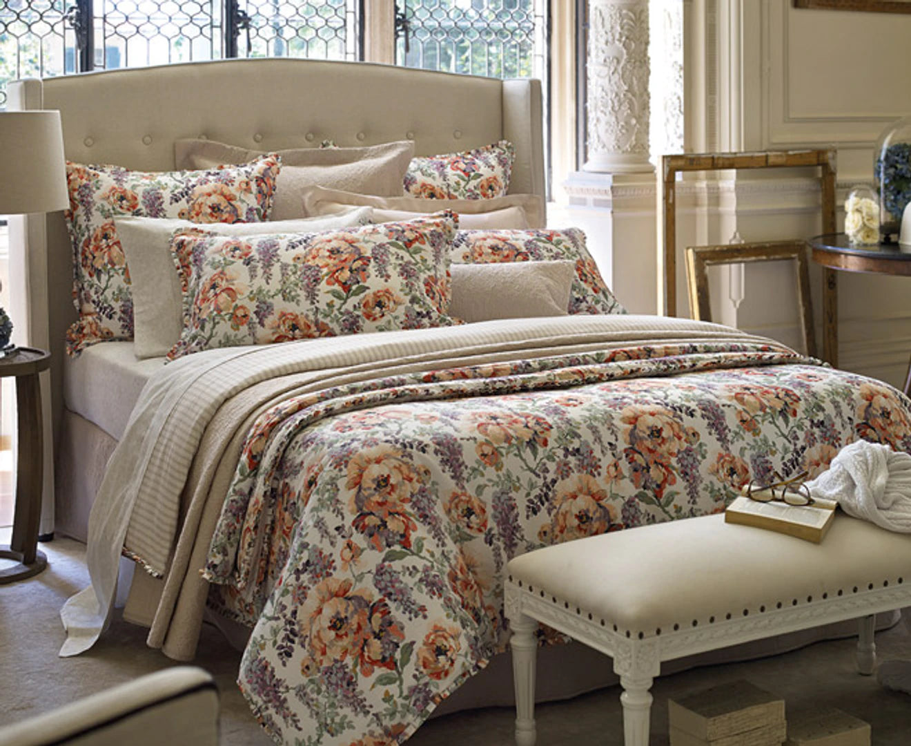 Atwood Spice European Pillowcase by Sheridan - Luxury 100% Cotton Pillow Cover for Bedroom Decor - Perfect for Master Bedroom, Guest Room & Hotel Styling