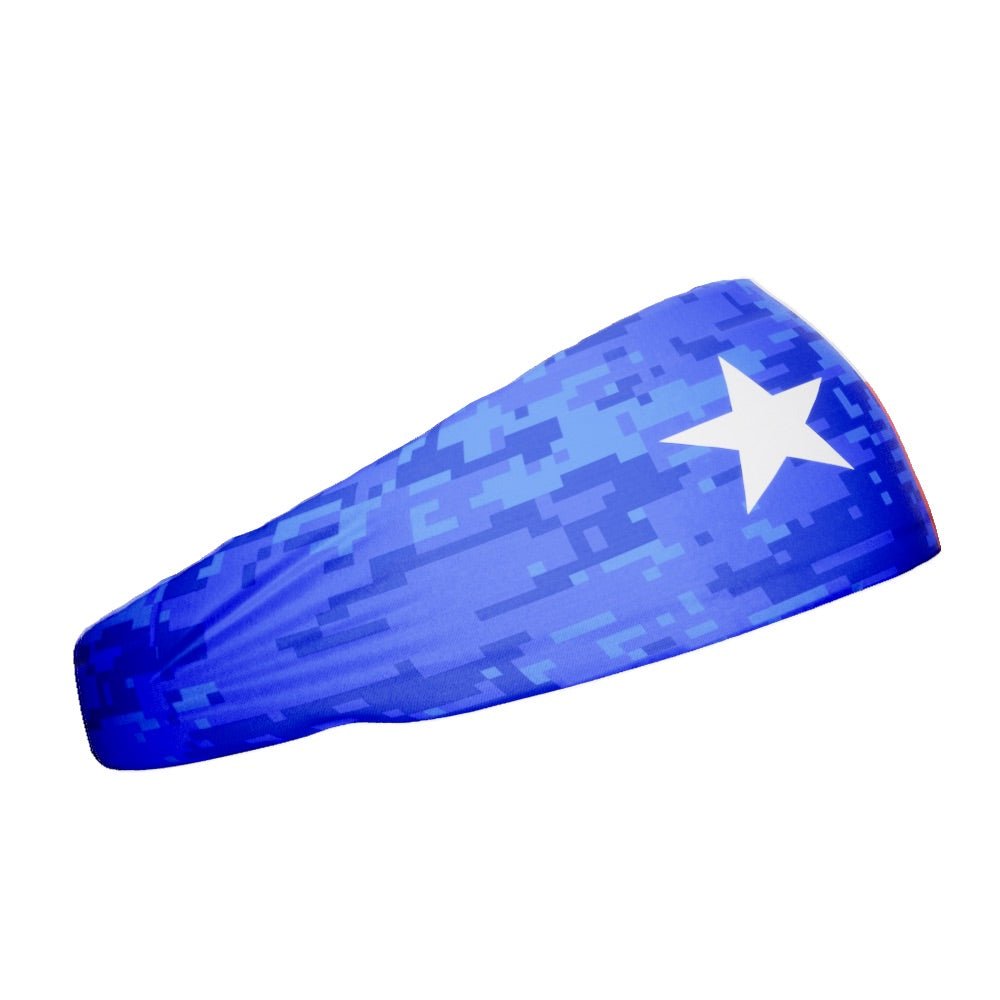 Texas Flag Headband - Patriotic Hair Accessory for Women & Men - Perfect for Rodeos, 4th of July, Football Games & Country Concerts