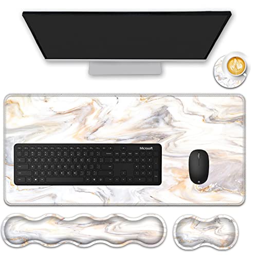 35-Grey Gold Marble