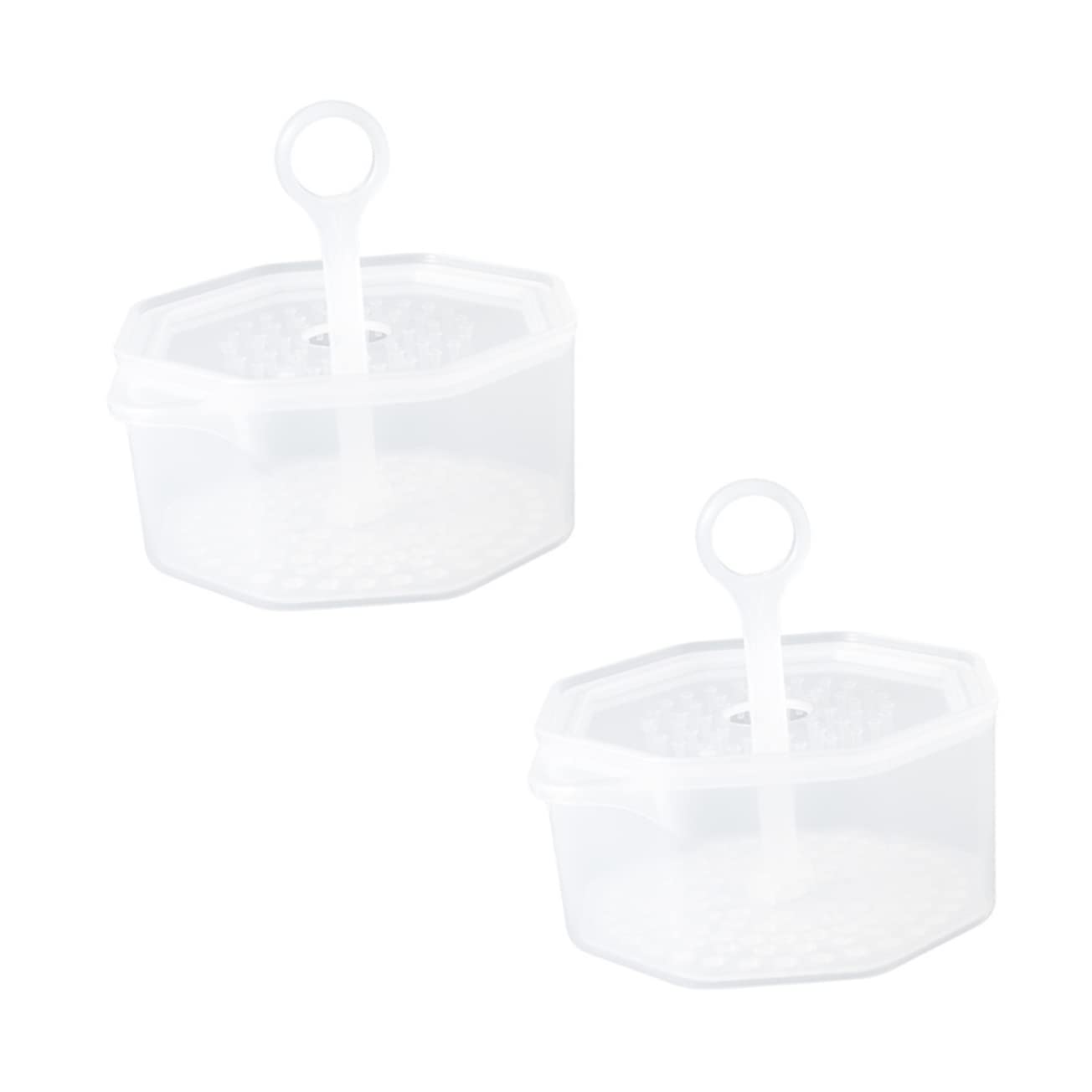 2 Sets Durable Foam Maker for Face Wash - Rich Cream Bubbler & Foamer Cup for Skincare - Korean Style White PP Foam Maker for Gentle Cleansing & Spa at Home