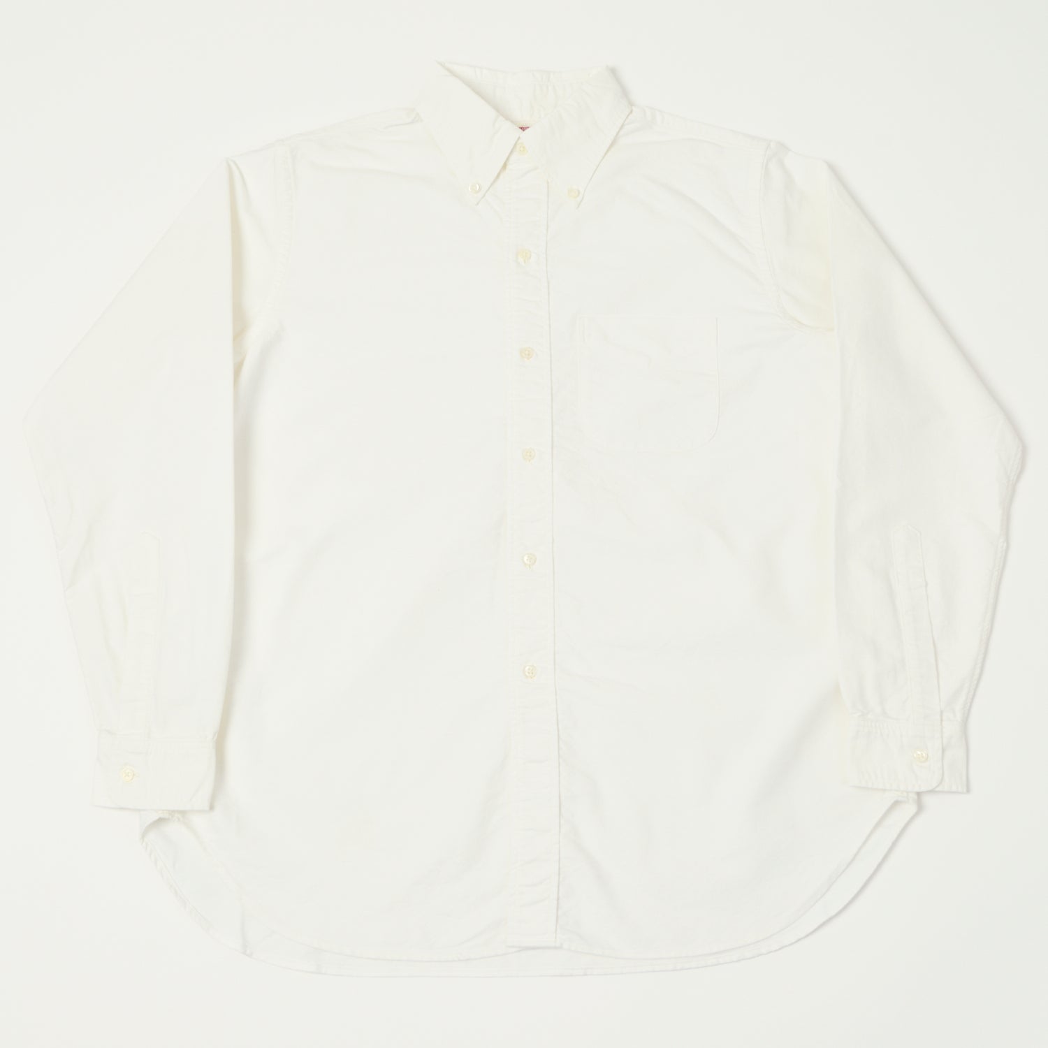 Full Count 4081 Classic Button Down Shirt for Men - Premium White Oxford Cotton - Perfect for Business Casual & Everyday Wear