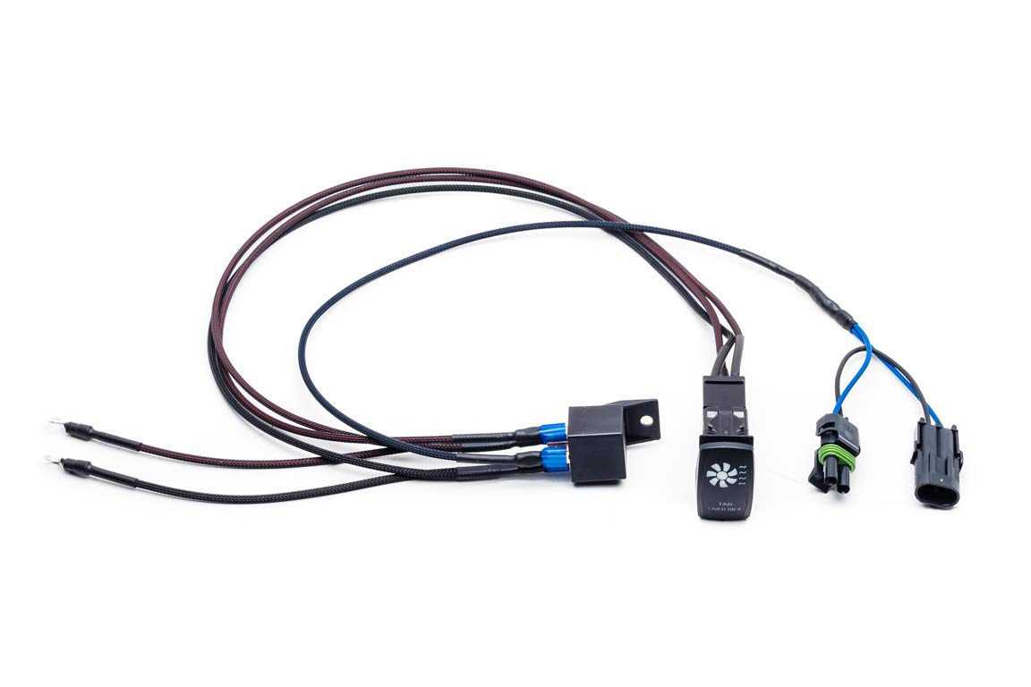 Polaris RZR 570 800 900 Plug & Play Backlit LED Fan Override Kit - UTV Accessories for Off-Road & Trail Riding Adventures