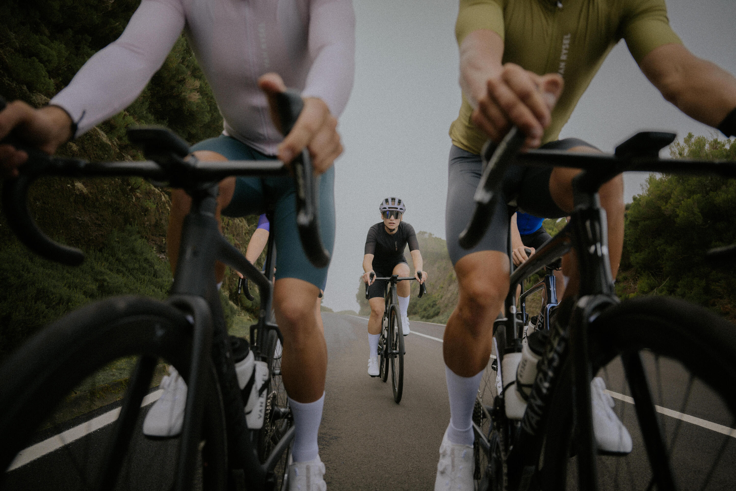 Van Rysel Unisex RCR 2 Short Sleeve Cycling Jersey - Breathable & Quick-Dry for Road Biking & Training - Perfect for Men & Women Cyclists
