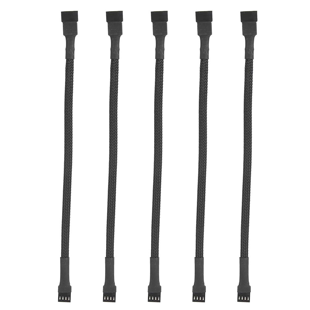Diydeg Extension Cable - Plug and Play Rope Extension Cord for CPU Fan & Computer Cooling | Perfect for PC Builds, Gaming Rigs & Workstation Upgrades