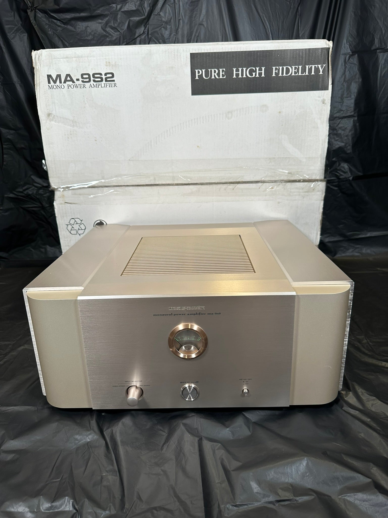 Marantz MA 9S2 Mono Power Amplifier Pair - Premium Audio Equipment for Home Theater & Hi-Fi Systems - Perfect for Audiophiles & Music Enthusiasts