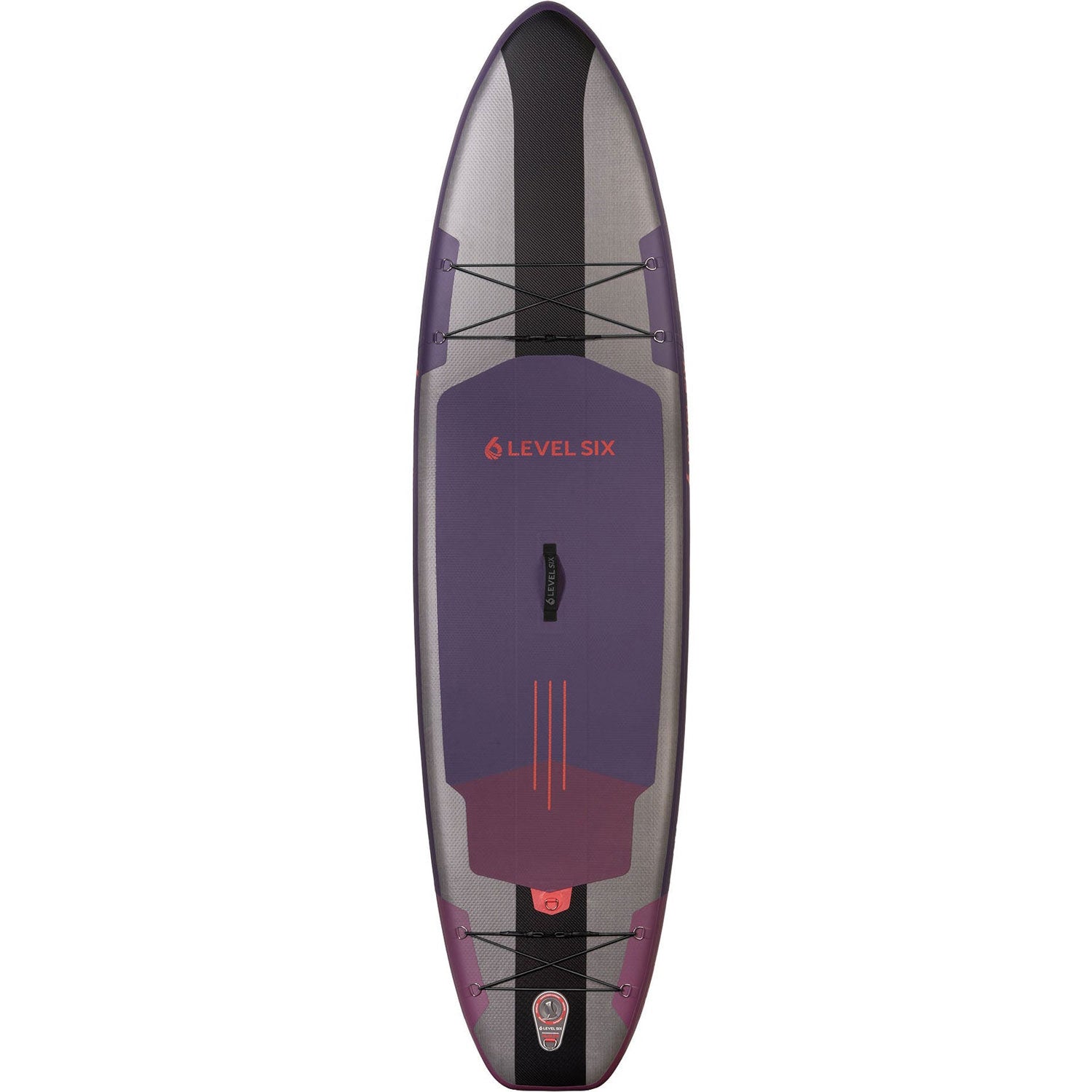 Level Six Ten Six Carbon Inflatable Stand Up Paddle Board SUP Package - Premium Lightweight Carbon Fiber Paddle Board for Lakes, Rivers & Ocean Adventures