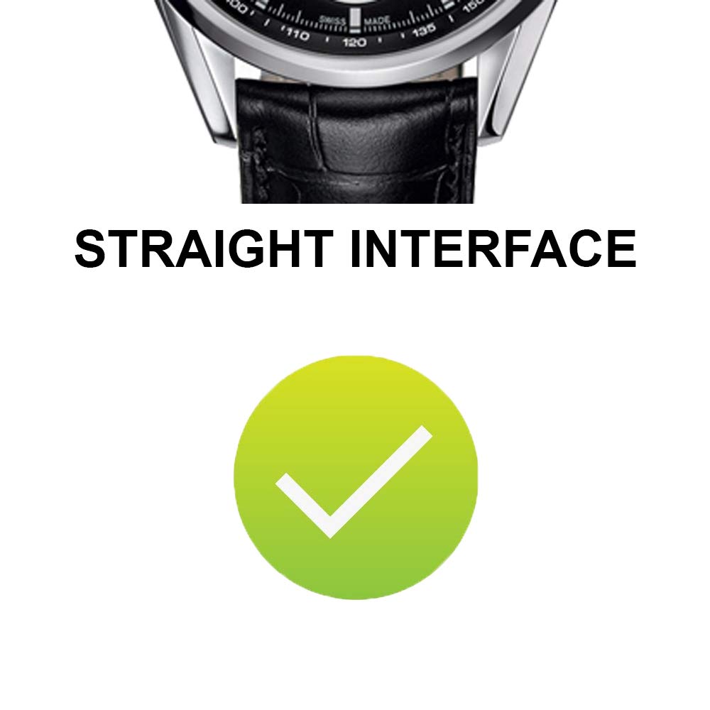 Premium Alligator Embossed Leather Watch Band for Tissot Watches - Durable Replacement Strap for Men & Women - Perfect for Business, Casual & Formal Occasions