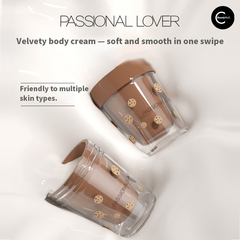 Passional Lover Cookie Scented Whipped Body Cream - Limited Edition Moisturizing Lotion for Dry Skin, Perfect for Valentine's Day Gifts & Romantic Nights