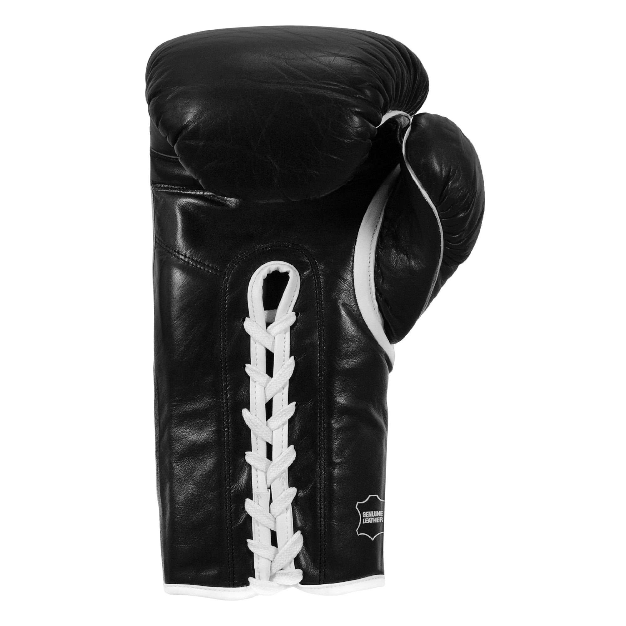 TITLE Boxing Old School Leather Lace-Up Sparring Gloves - Professional Training & Heavy Bag Workouts for Boxing, MMA & Fitness