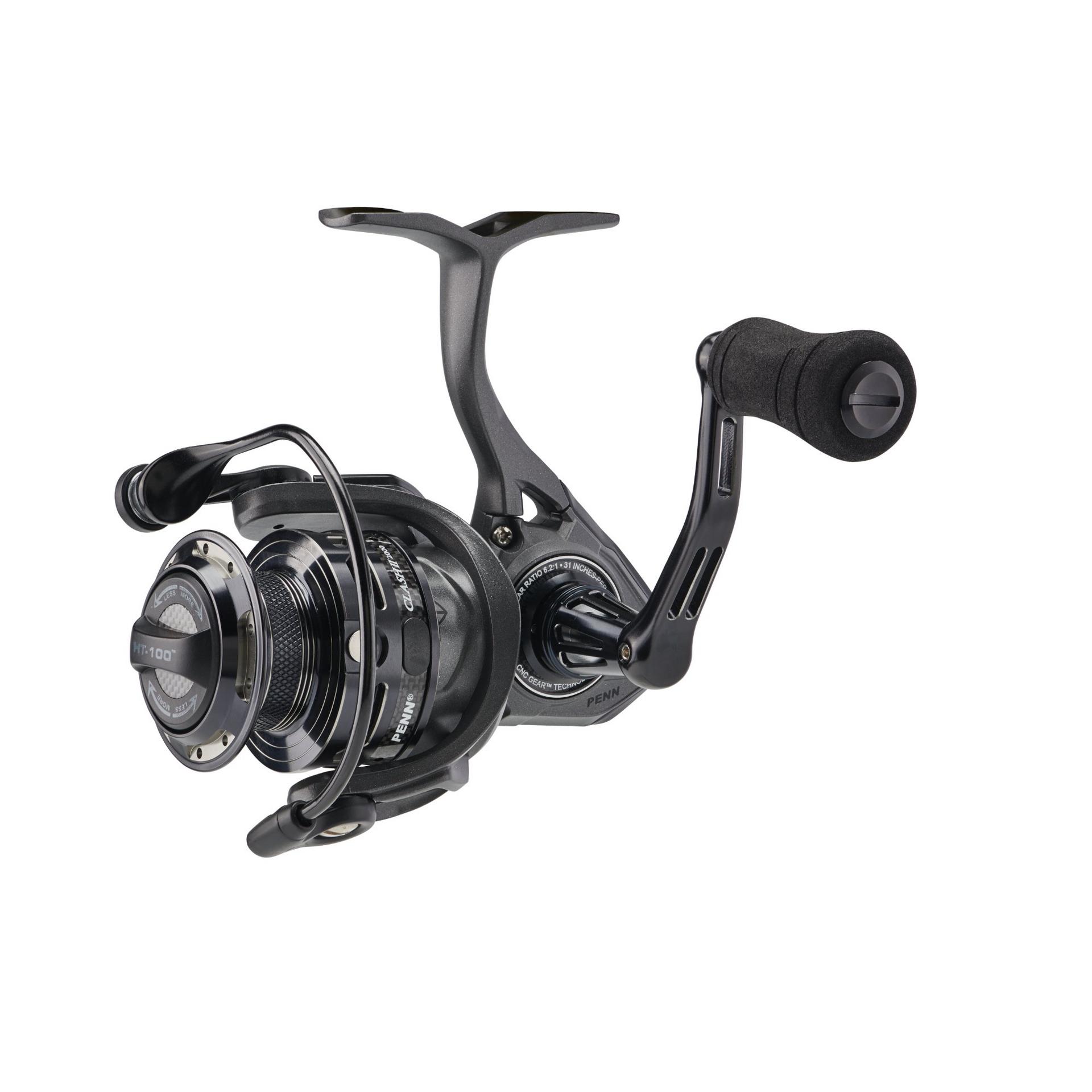 Clash™ II Spinning Fishing Reel - Lightweight Saltwater & Freshwater Fishing Gear for Bass, Trout, and Walleye | Perfect for Shore Fishing, Boat Fishing, and Ice Fishing Adventures
