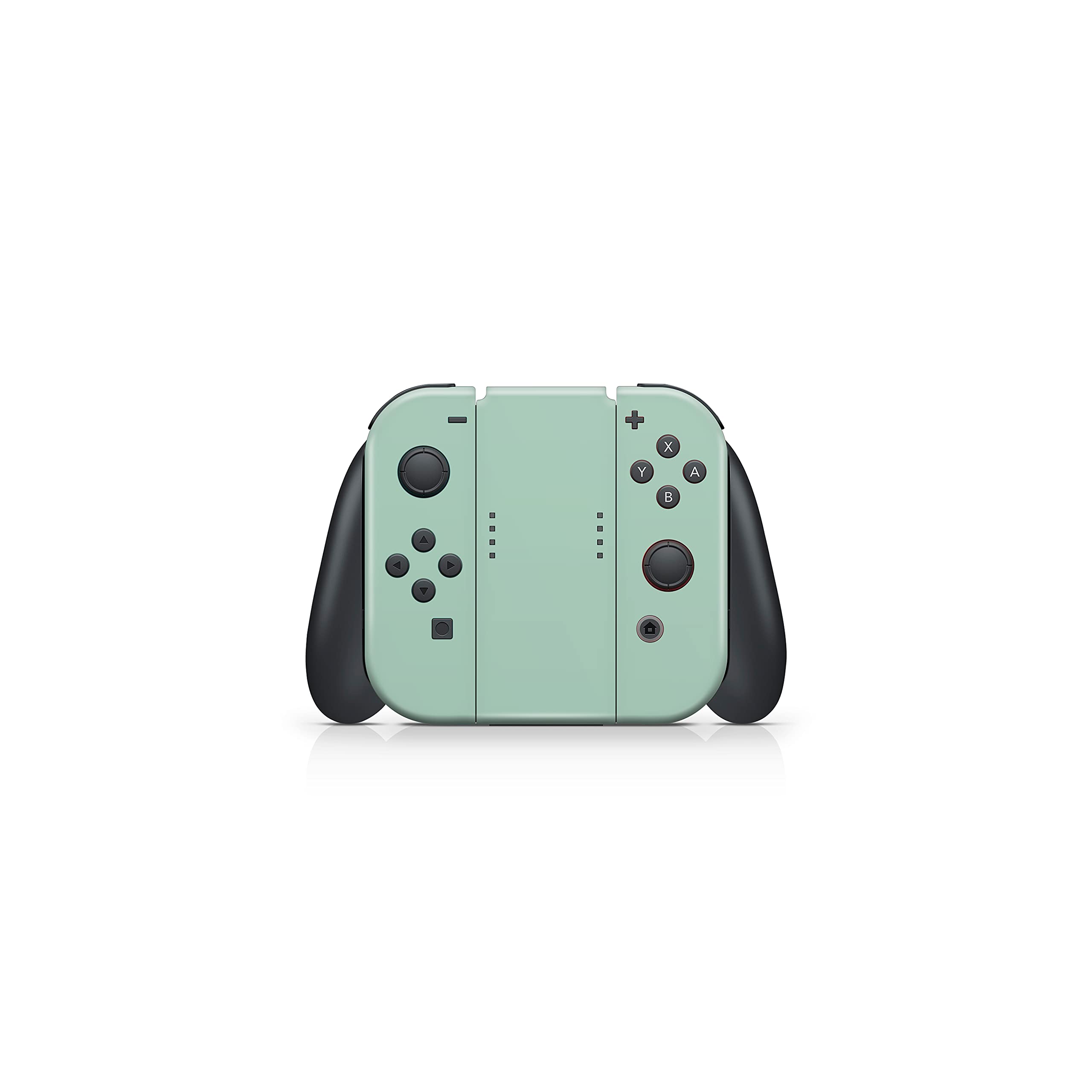 Premium 3M Vinyl Full Wrap Decal Skin for Nintendo Switch - Classic Solid Green Design, Protective Cover Compatible with All Switch Models | Perfect for Gaming Protection & Customization
