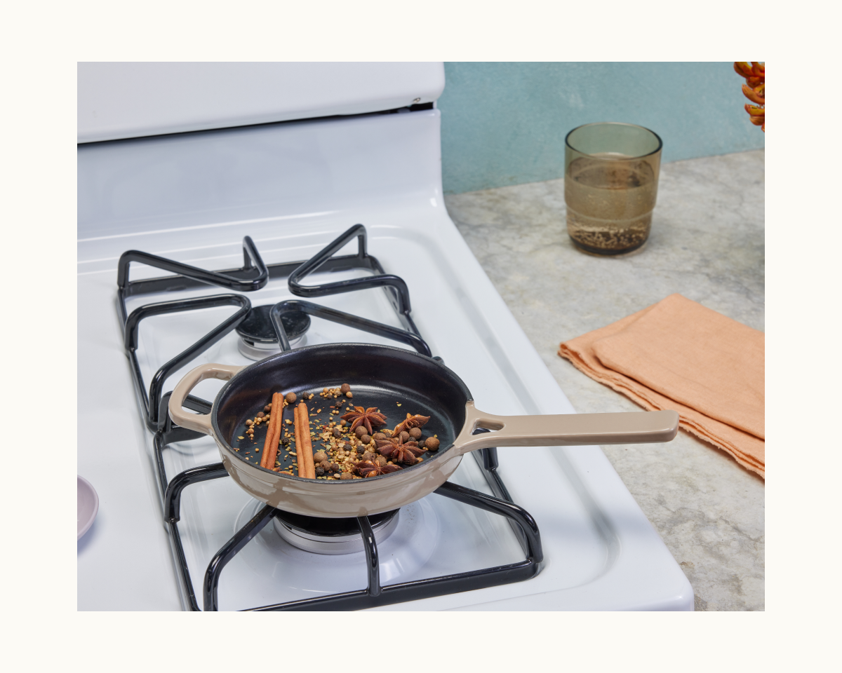 Premium Tiny Cast Iron Always Pan - Nonstick, Durable & Versatile for Frying, Searing & Baking - Perfect for Small Kitchens & Camping