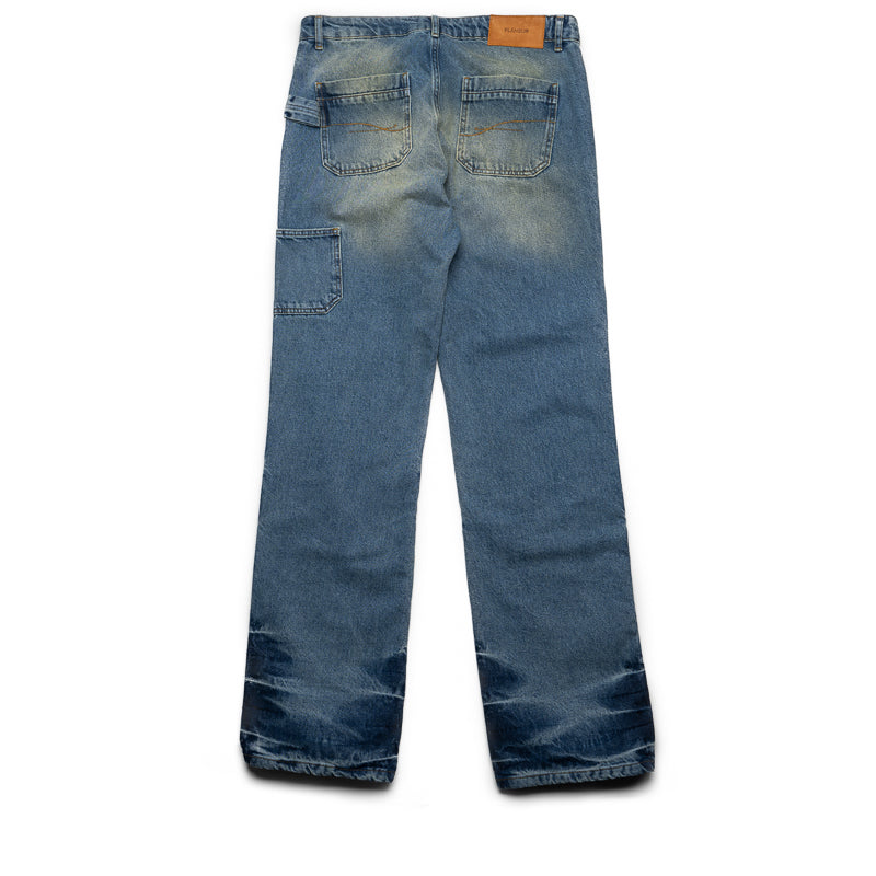 Flaneur Carpenter Straight Jeans for Men - Durable Workwear & Casual Denim Pants | Perfect for Construction, DIY Projects & Everyday Wear
