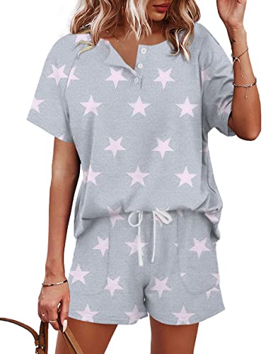 Star Print-grey