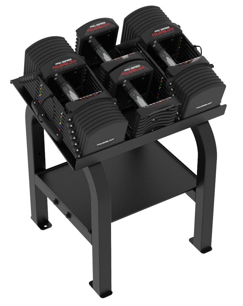 PowerBlock Commercial Pro Series 90 Adjustable Dumbbell Set - Home Gym Strength Training Equipment for Weight Lifting & Fitness Workouts