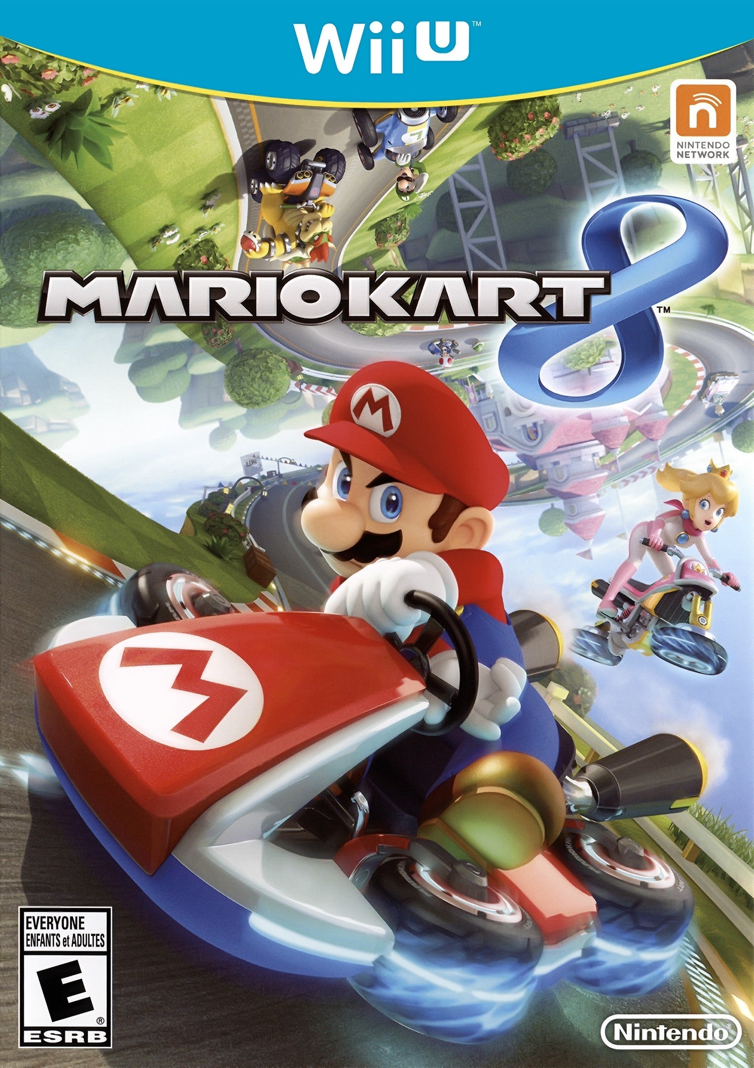 Used Mario Kart 8 Wii U Video Game - Nintendo Racing Game for Kids & Adults - Perfect for Family Game Nights & Multiplayer Fun