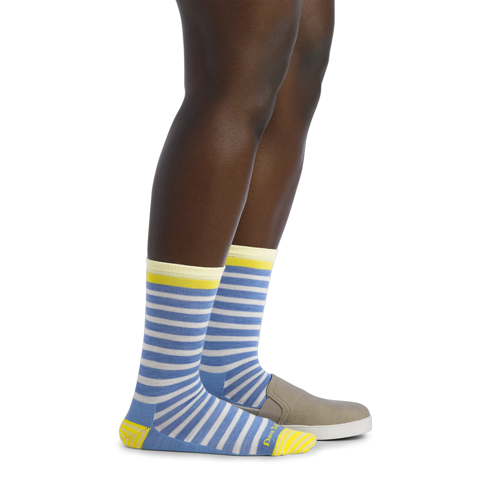 Darn Tough Morgan Lightweight Crew Socks for Women - Comfortable Hiking & Everyday Wear - Country Blue