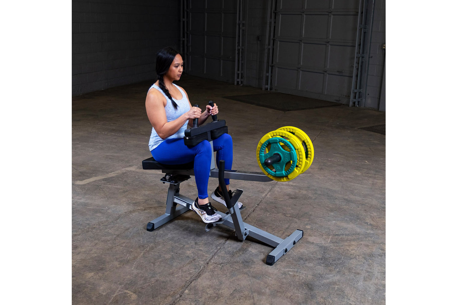 Body Solid Commercial Seated Calf Raise Machine - Heavy Duty Gym Equipment for Home & Commercial Use - Perfect for Leg Workouts & Strength Training