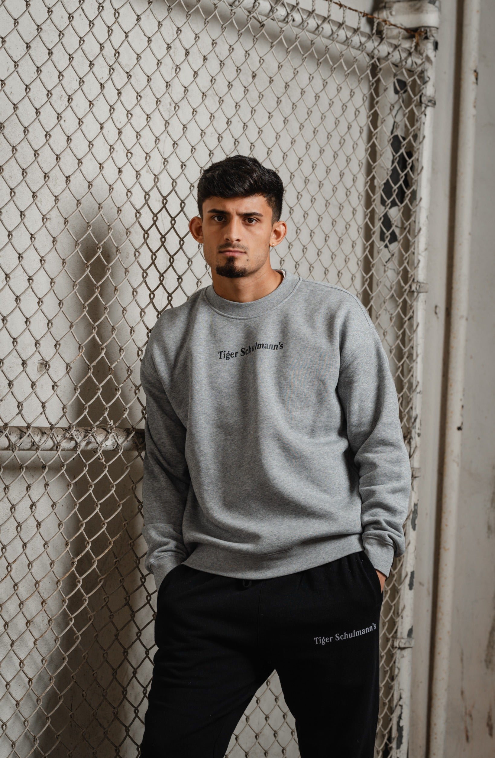 Momentum Crew Heather Gray Sweatshirt - Soft & Comfortable Men's Pullover for Casual Wear, Gym, and Outdoor Activities