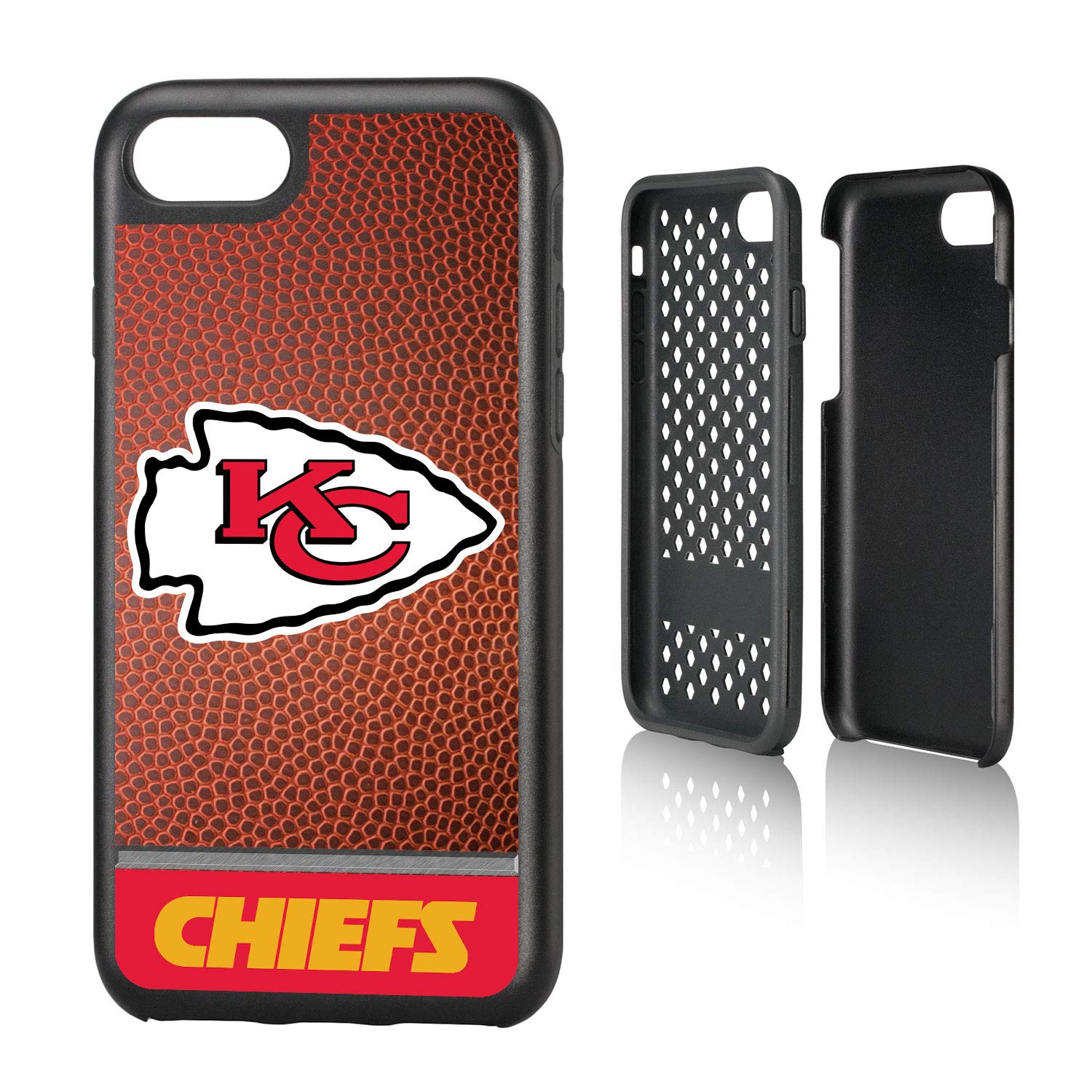 Kansas City Chiefs iPhone Case - Rugged Wordmark Design for iPhone 14/13/12/Pro/Max - Shockproof Protective Cover for Football Fans & Game Day (Perfect for Tailgating & NFL Events)