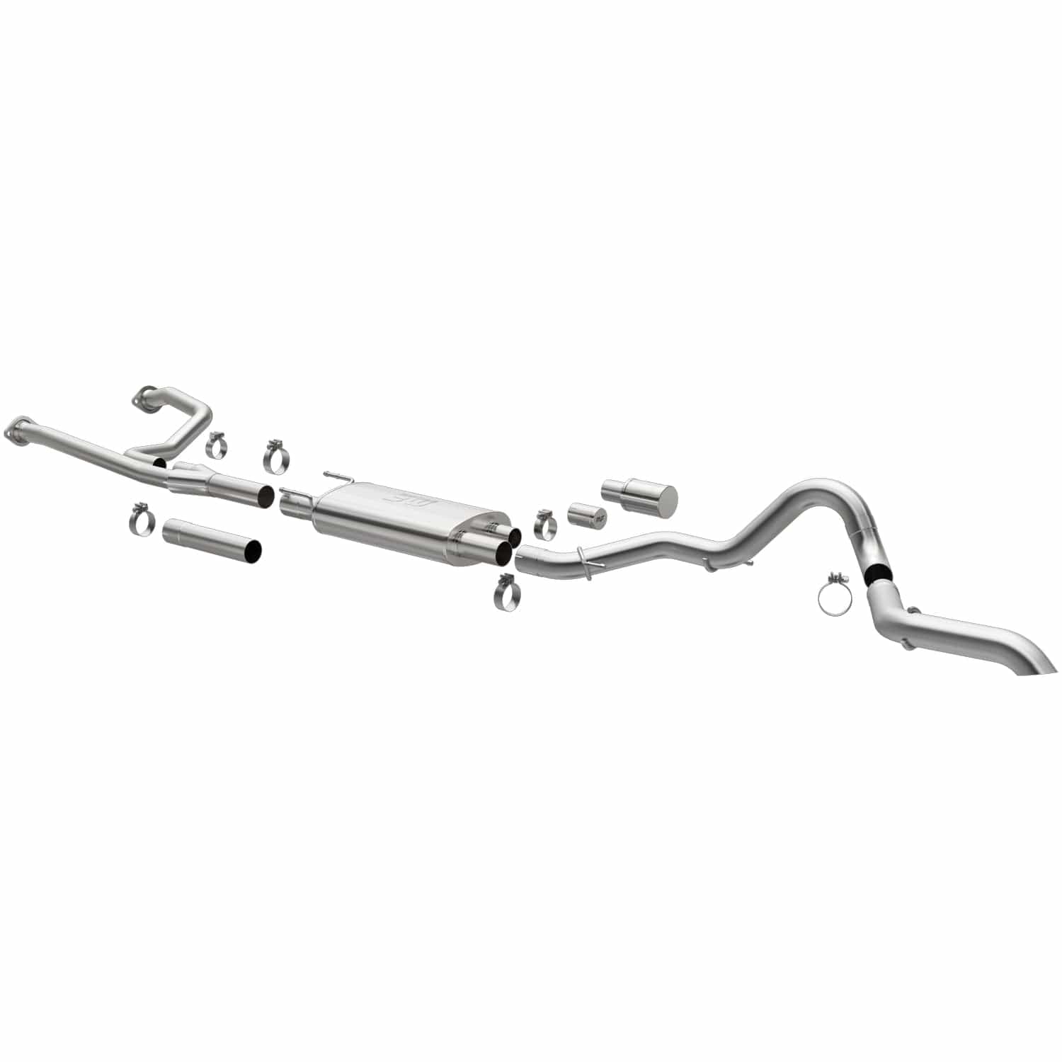 2022-2023 Toyota Tundra MagnaFlow Overland Series Cat-Back Performance Exhaust System - Off-Road Adventure & Truck Upgrades