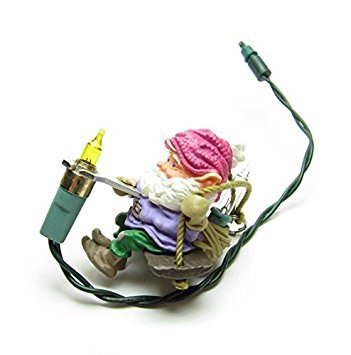 Vintage North Pole Power & Light Christmas Ornament - 1987 Edition with LED Lights | Holiday Tree Decor, Gift for Collectors & Christmas Enthusiasts