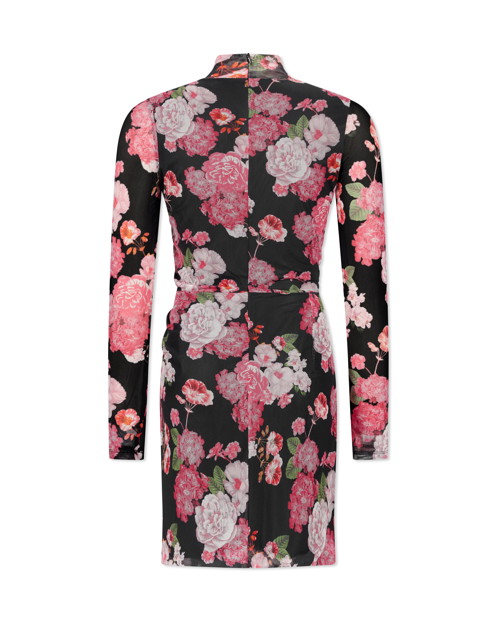 Generation Love Talulla Floral Mesh Mini Dress - Sexy Summer Party Dress for Women, Clubwear, Night Out, Date Night, Beach Cover Up