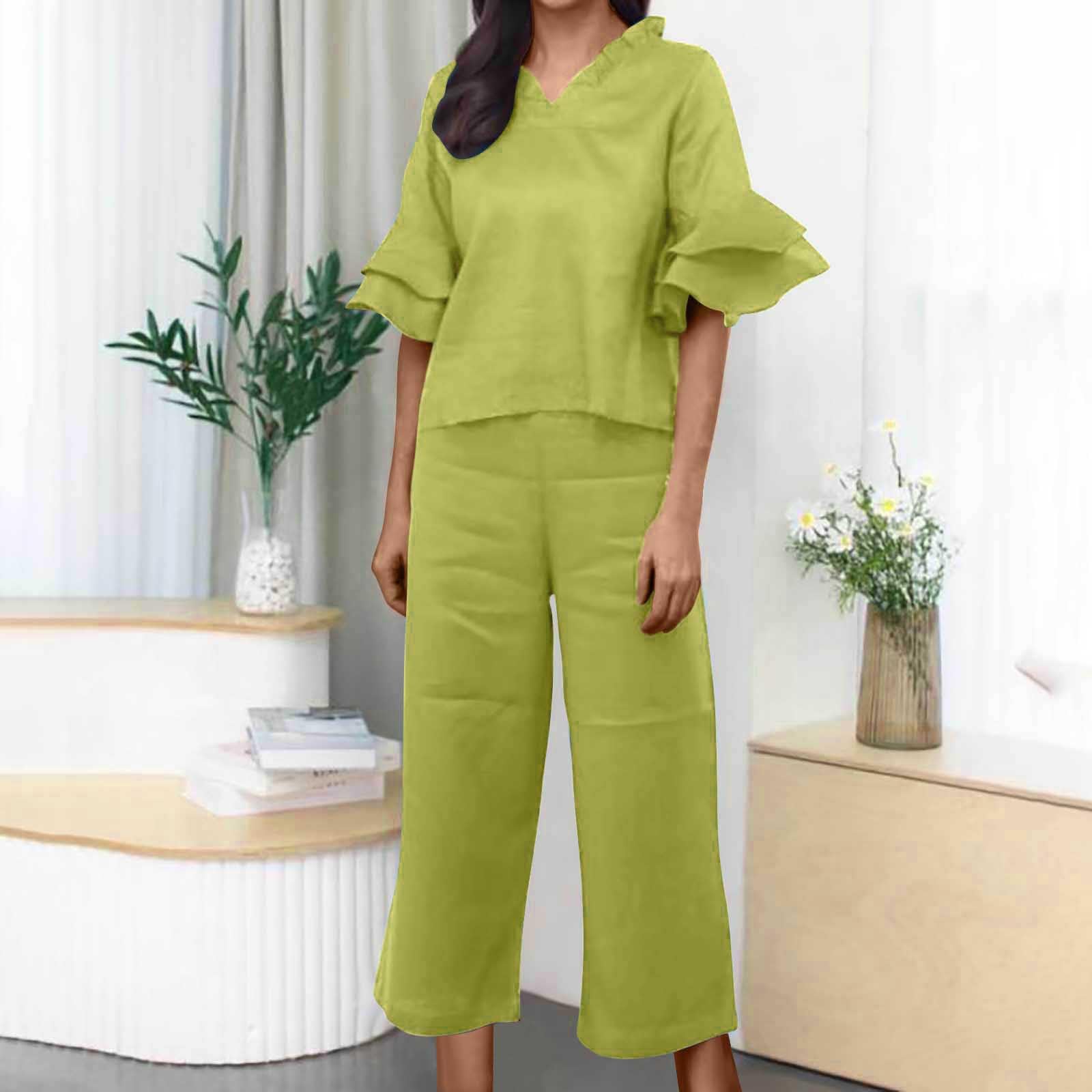 Matching Couples Outfits - Women's 2-Piece Lounge Shorts Set | Cute & Comfy Vacation Clothes for Mexico Trips | Perfect for Beach Getaways, Date Nights & Relaxing at Home