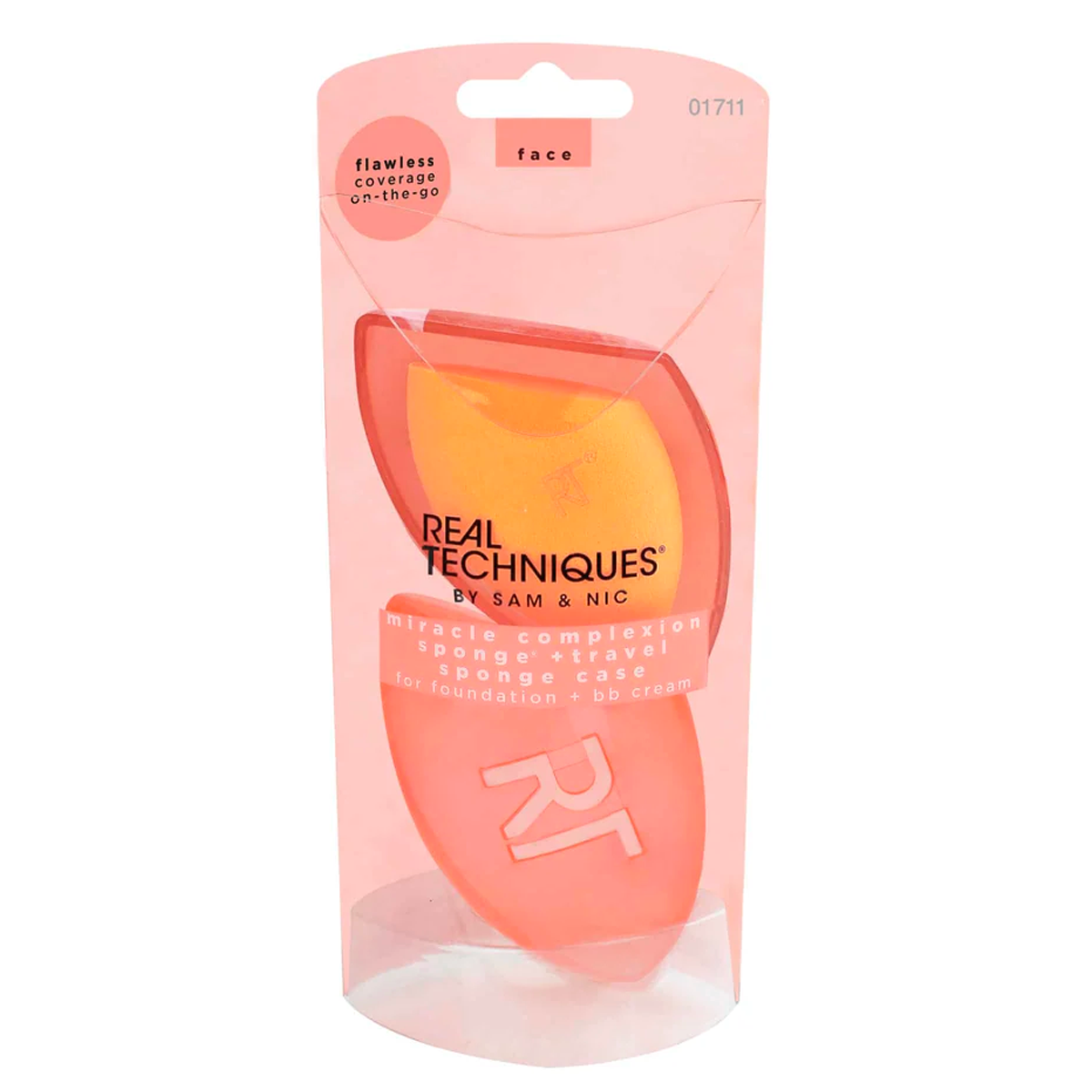 Miracle Complexion Sponge Makeup Blender - Soft Beauty Blending Sponge for Flawless Foundation & Concealer Application with Travel Case - Perfect for Home, Travel & Professional Makeup Artists