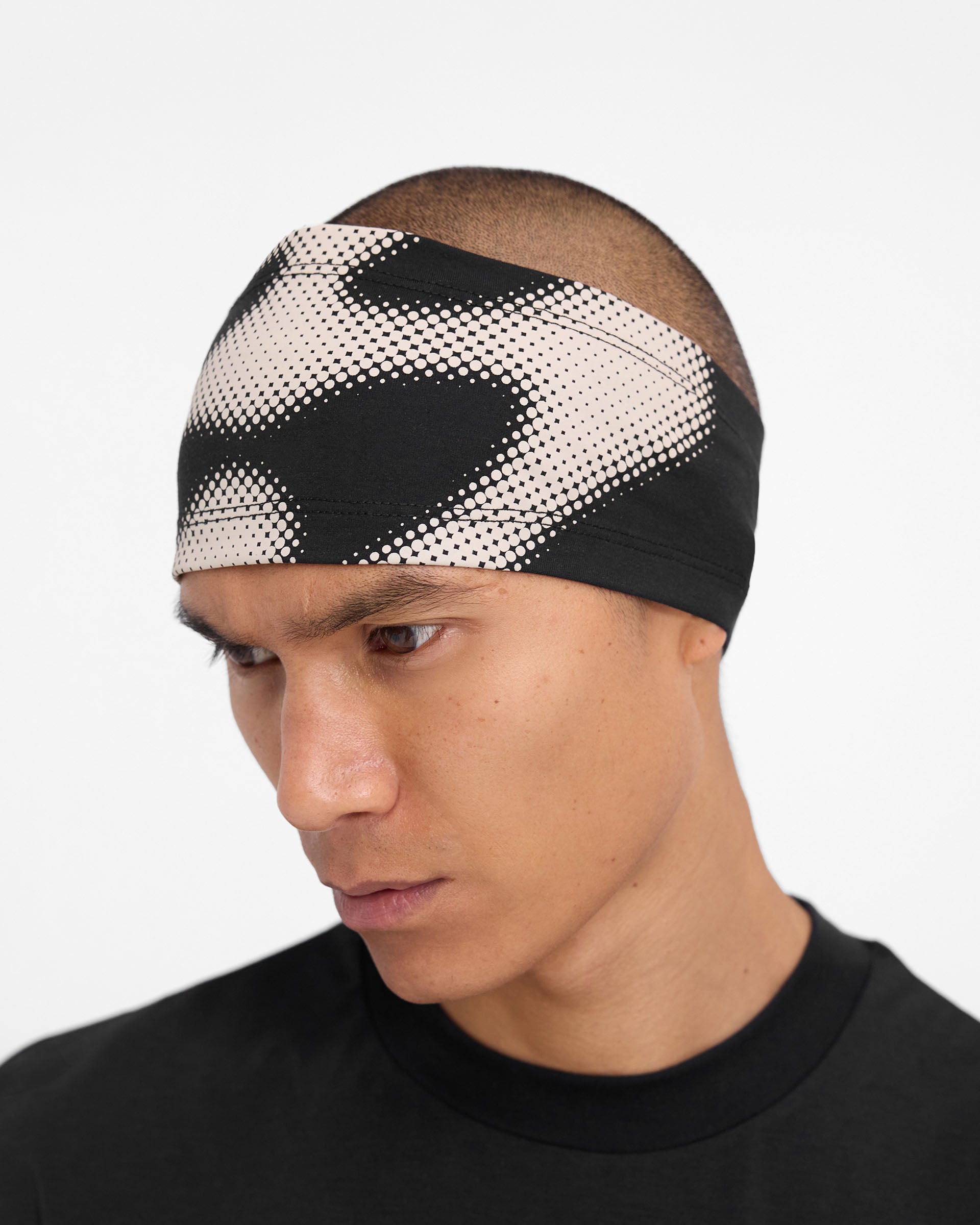 247 Future Terrains Headband - Black | Adjustable & Breathable Headband for Running, Workouts & Outdoor Activities