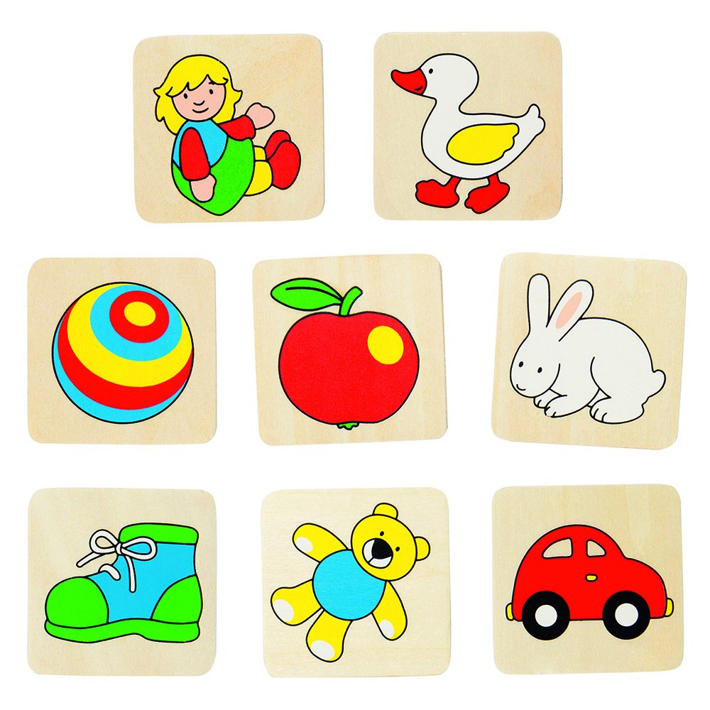 Wooden Memory Paddys Matching Game - Fun & Educational Brain Teaser for Kids & Adults - Perfect for Family Game Night & Classroom Learning Activities