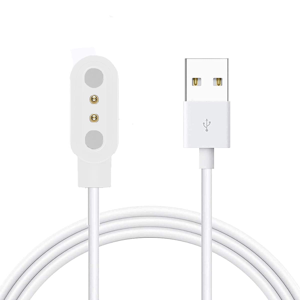 Hidrate Smart Water Bottle Charger - Magnetic USB Cable (White) for Hydration Tracking