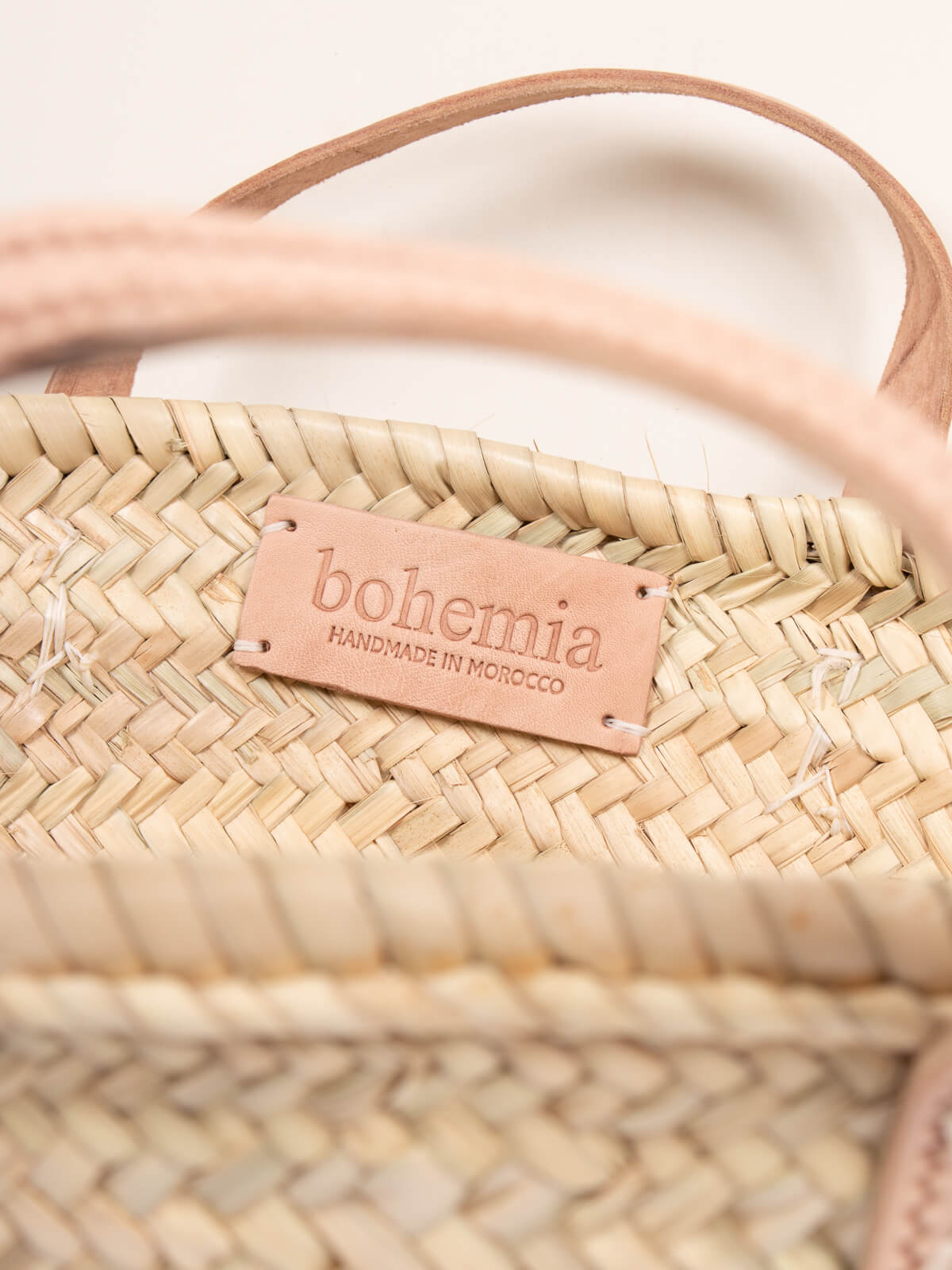 Parisienne Woven Basket Bag - Natural Rattan Handmade Tote for Women | Perfect for Beach, Picnic, Shopping & Summer Outfits